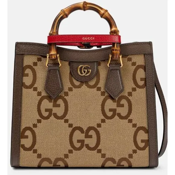 Gucci - Diana Small Jumbo GG canvas tote bag NWT - Picture 6 of 7